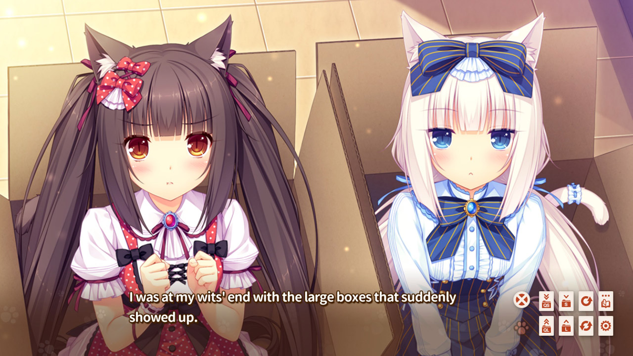 NEKOPARA 游戏截图：温馨的甜品店La Soleil